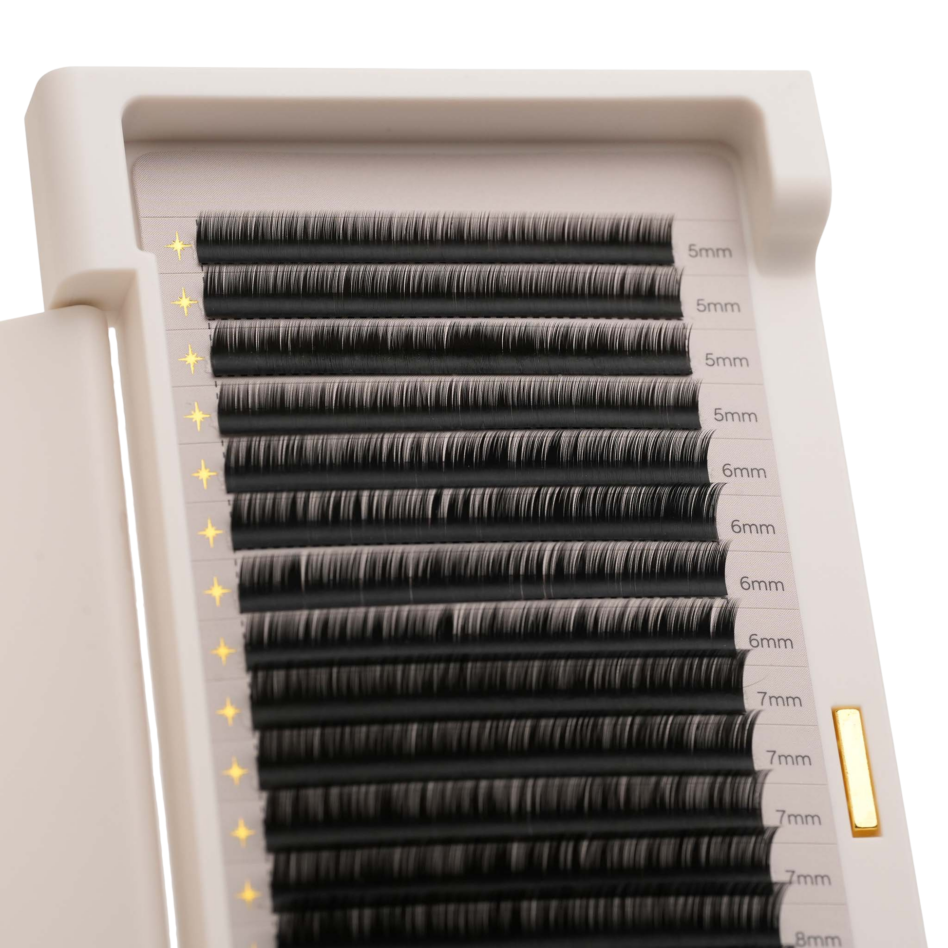 Light Heart Everything Lash | 20 Rows per Tray | Softest 0.03mm Lash Extensions
