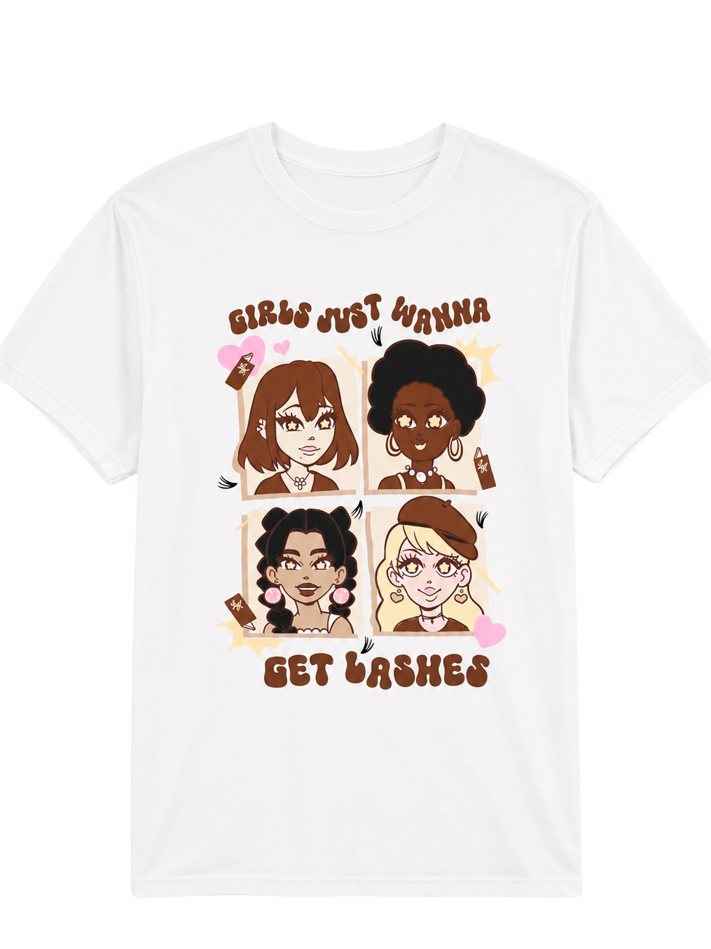 Girls Just Wanna Get Lashes Tee